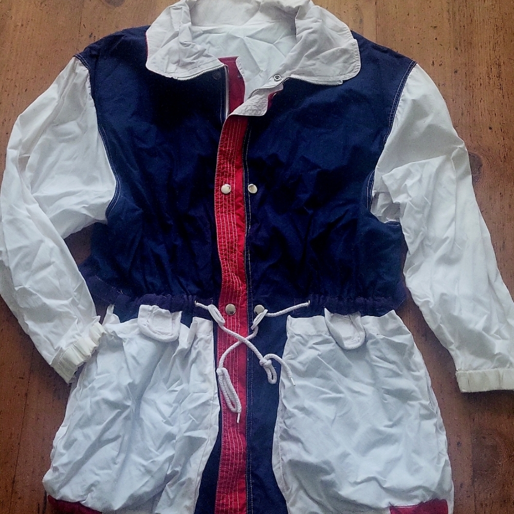 Vintage Brandon Thomas Reversible Windbreaker Jacket